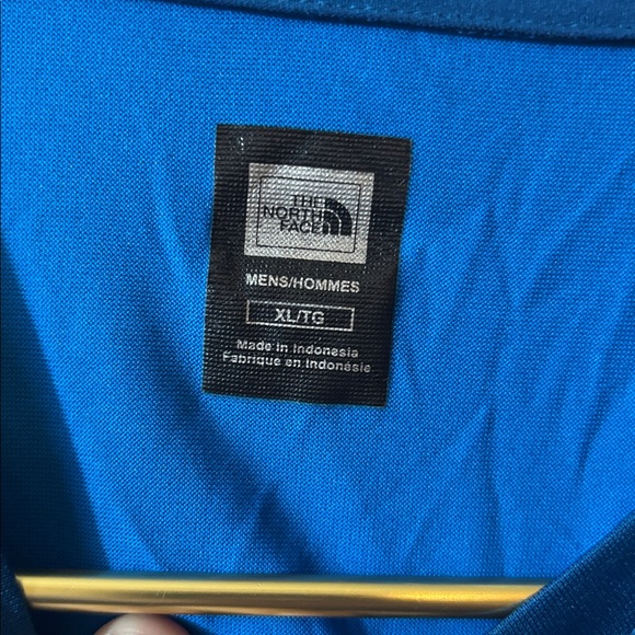 The North Face Men's Two-Tone Blue Tee - Picture 5 of 9